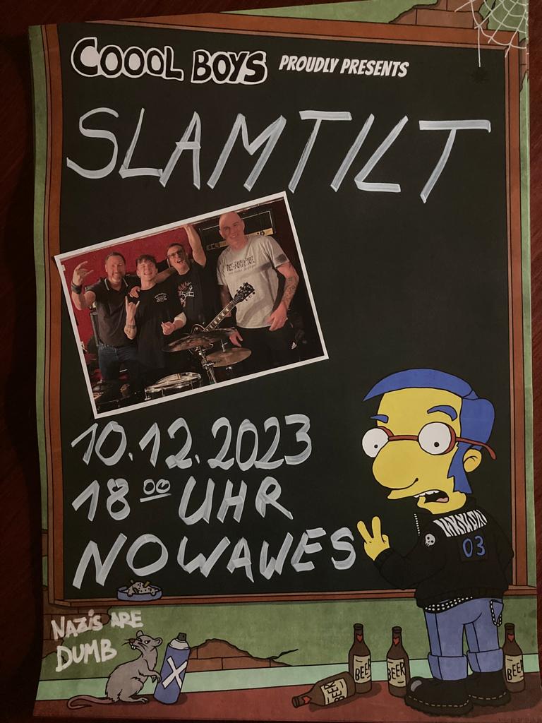 Konzert: SLAMTILT! am 10.12. ab 18 Uhr